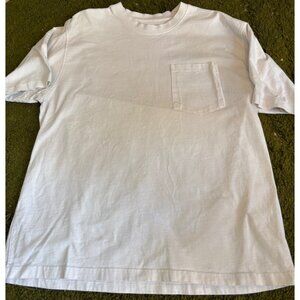 Ben Davis Plain White Pocket Tee - Men’s Large T-shirt